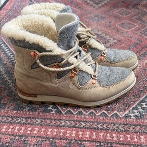 Sorel Alpine Shearling-Lined Boots